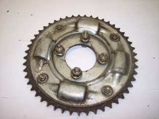 THIS IS A REAR AXLE DRIVE CHAIN SPROCKET OFF OF A 1982 HONDA ATC110 3 