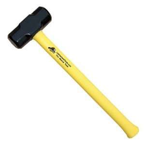  SLY 8 24 Hallway Sledge Hammer,Yellow,24 In.,8 Lb