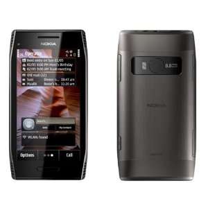 Nokia X7 00 Symbian OS 8MP Unlocked Phone Dark Steel: Cell 