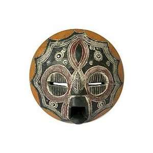  NOVICA Africa wood mask, Fire Home & Kitchen