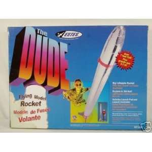  The Dude Flying Model Rocket: Toys & Games