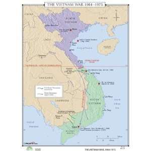  Universal Map 30467 World History Wall Maps   Vietnam War 