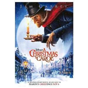  Christmas Carol Original Movie Poster, 27 x 40 (2009 