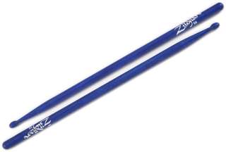 Zildjian Drum Sticks 5A Blue Wood Tip Drumsticks   3 PR  