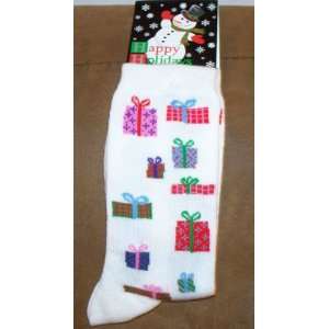  Ladies Christmas Socks (White) Christmas Presents NEW 
