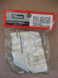OLSON ELECTRONICS VC 275 AUTO FADER CONTROL ~ SPEAKER CONTROL SWITCH 