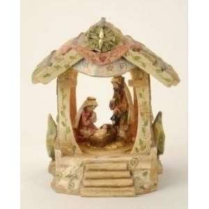   Nativity Scene With Motion Christmas Decoration: Home & Kitchen