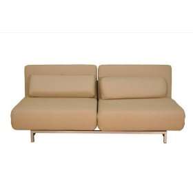    Wholesale Interiors Cream Convertible Sofa Bed