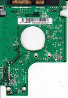 Western Digital 250GB WD2500BEVS 60UST0, 2061 701499 600 AD, SATA PCB 