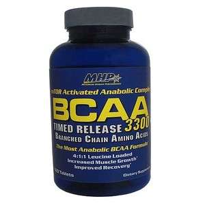 MHP BCAA 3300 Timed Release Amino Acids 120 TABS  