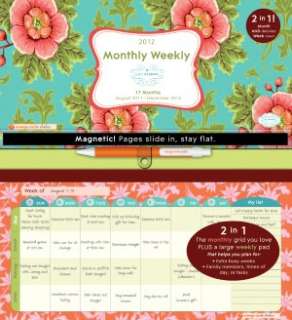    2012 Lily Ashbury Monthly Weekly Calendar by Orange Circle Studio