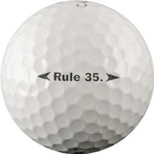  AAA Callaway Rule 35 Red 24 used Golf Balls: Sports 