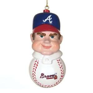  Atlanta Braves MLB Team Tackler Player Ornament: Sports 