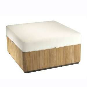    Selamat Designs Bronzewood Storage Ottoman: Patio, Lawn & Garden