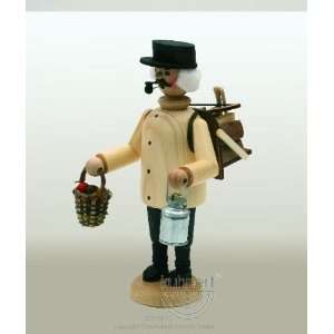  German Incense Smoker Wood Collector Natural, 8 Inch: Home 