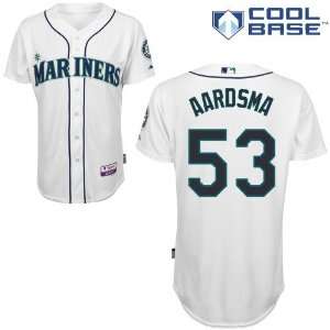  David Aardsma Seattle Mariners Authentic Home Cool Base 