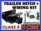 TRAILER HITCH + WIRING 2012 12 JEEP WRANGLER UNLIMITED 116 WB W/ WIRE 