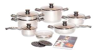 Millerhaus 17 PC 7 ply T304 Stainless Steel Cookware  