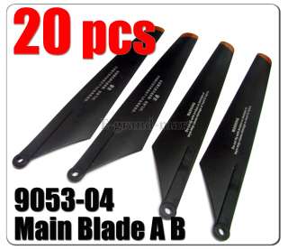 20x Main Blade A B 9053 04 Double Horse 9053 Helicopter Part  
