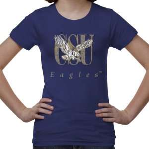  Coppin State Eagles Youth Distressed Primary T Shirt 