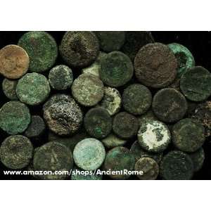   Greece Mint TEN Uncleaned Ancient Greek Coins. 