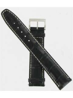 Casio Oceanus 22mm Black Leather Watch Band 10202468  