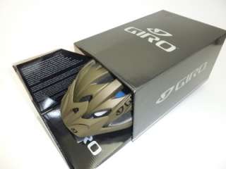 11 Giro XAR Matte Metal Brown Orange bicycle helmet LG  