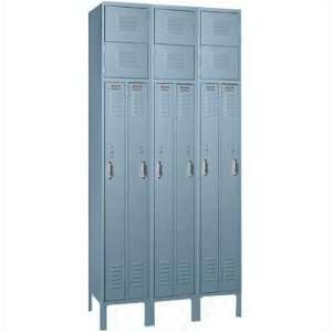  Two Person Locker   3 Sections (Unassembled) Locker Color 