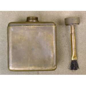  Original British WWII Oil Container: Can, Oil, Small Arms 