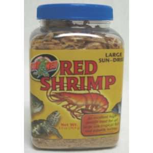  ZOO MED LABORATORIES   Large Sun dried Red Shrimp Pet 