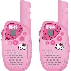 Hello Kitty KT2022 Mini FRS/GMRS 2 Piece Walkie Talkie Radio System 