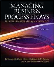 Managing Business Process Flows, (0136036376), Ravi Anupindi 