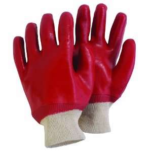  PVC Coated Mens Gloves   Medium: Patio, Lawn & Garden