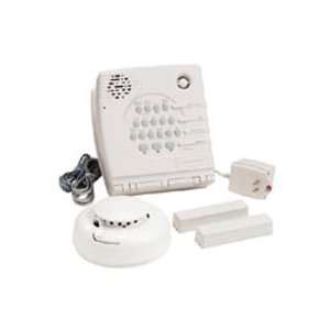   Wireless Home Security Kit with Smoke Alarm (GEWSECK2D2): Electronics