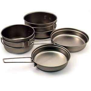 Snow Peak Titanium Multi Person Compact Cook Set  Sports 