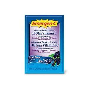    EMERGEN C 1,000mg Vitamin C  Acai Berry