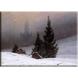 Winter Landscape 30x21 Streched Canvas Art by Friedrich, Casper David
