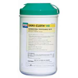Sani Cloth HB (Hepatitis B) X  Large 8 x 14 Tub/ 65 (Catalog Category 