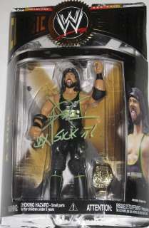 WWE CLASSIC SUPERSTARS 16 X PAC SIGNED FIGURE WITH COA  