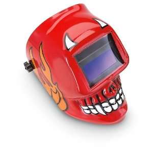  Red Vampire Welding Helmet: Home Improvement