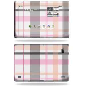   Vinyl Skin Decal Cover for Acer Iconia Tab A500 Plaid: Electronics
