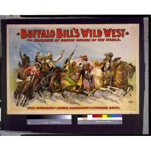   : Buffalo Bills Wild West,Rough Riders, 1896,Indians: Home & Kitchen