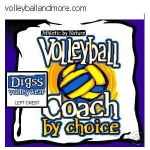  COACH BY CHOICE VOLLEYBALL T SHIRT SIZE LARGE Sports 