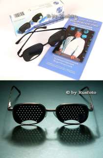 Dr.Fyodorov ® PIN HOLE GLASSES for RELAX & Training EYE  
