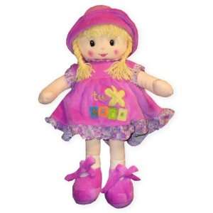  18 Sweet Cakes Plush Rag Baby Doll (Purple): Toys & Games