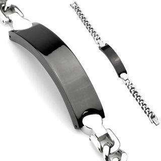 SSBQ  Quality Stainless Steel Bracelet Free Engraving!  