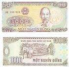 VIETNAM 1000 Dong Banknote World Money UNC Currency