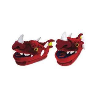  Red Dragon Slippers Shoes