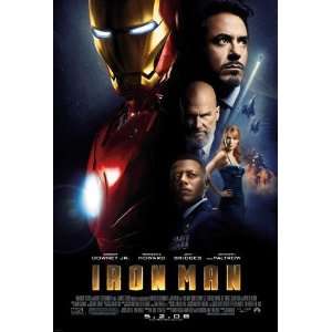 IRON MAN movie poster flyer   11 x 17 inches   Robert Downey Jr   IM02