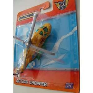  2009 2010 Matchbox Yellow Aztec Tours Sky Busters ACTION 
